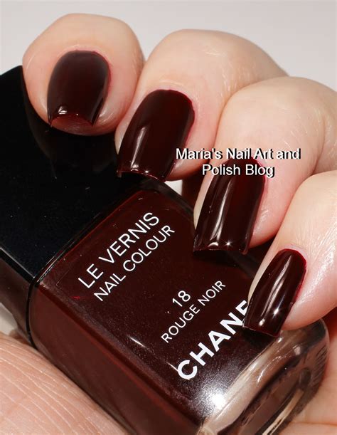 nail polish similar to chanel rouge noir|Chanel nails color chart.